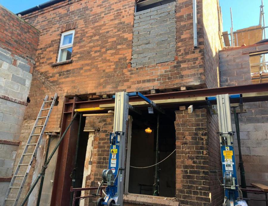 Structural building work